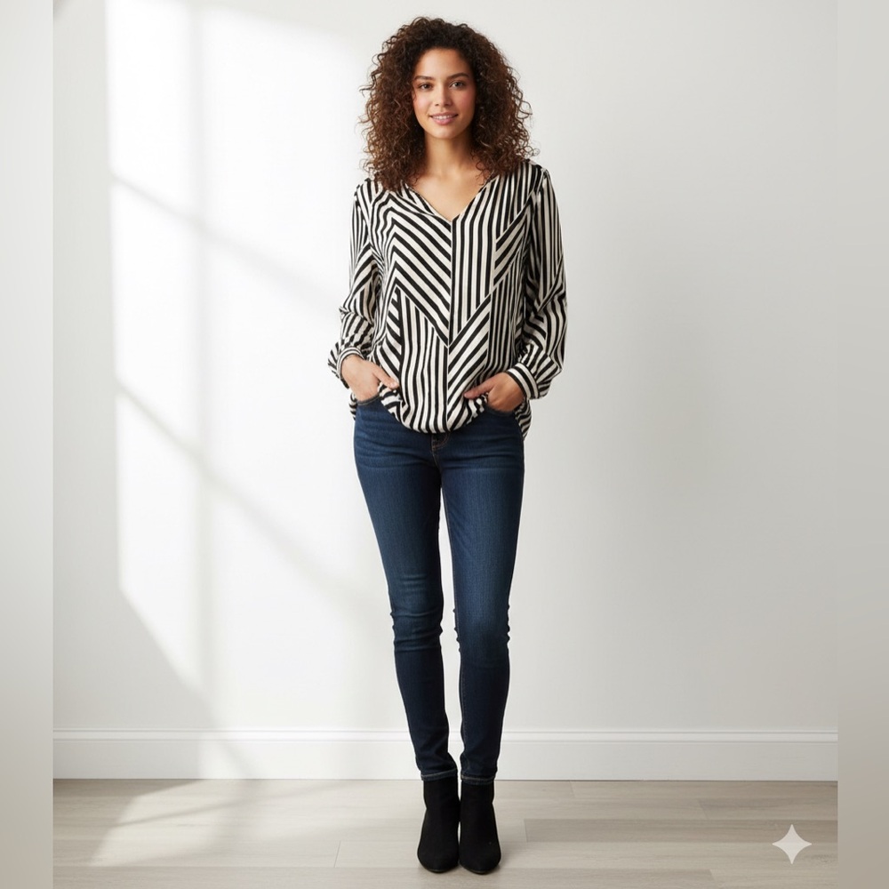 Torrid Zebra Print Blouse